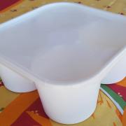Plateau 4 faisselles fromage blanc